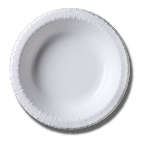 Papier Schüssel Biocoated weiß 500ml (20 Stück)