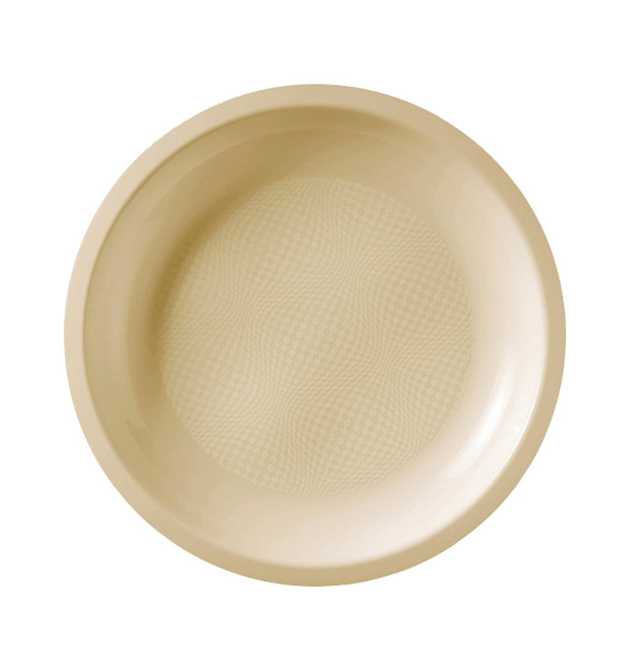 Plastikteller Flach Creme Round PP Ø220mm (50 Stück) Plastikteller Flach Creme Round PP Ø220mm (50 Stück)