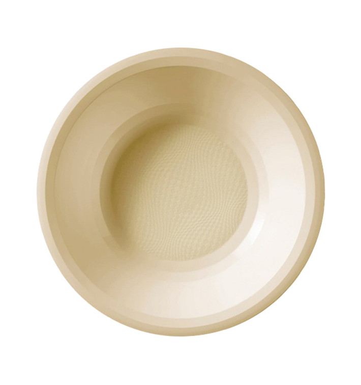 Plastikteller Rund Tief Creme Round PP Ø195mm (50 Stück) Plastikteller Rund Tief Creme Round PP Ø195mm (50 Stück)