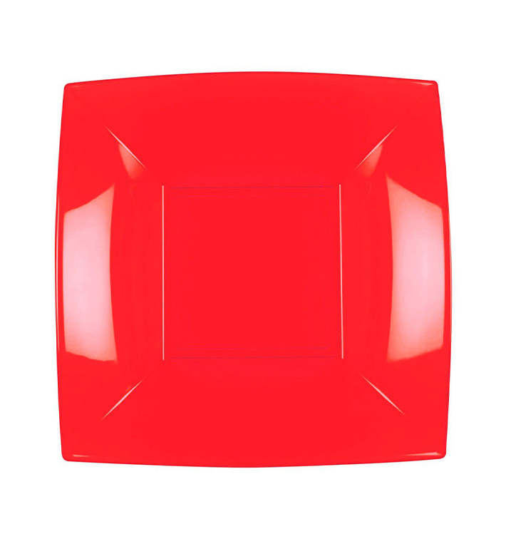 Plastikteller Tiefe Rot Nice PP 180mm (25 Stück) Plastikteller Tiefe Rot Nice PP 180mm (25 Stück)