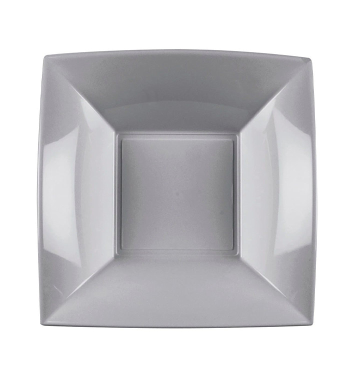 Plastikteller Tiefe Grau Nice PP 180mm (25 Stück) Plastikteller Tiefe Grau Nice PP 180mm (25 Stück)