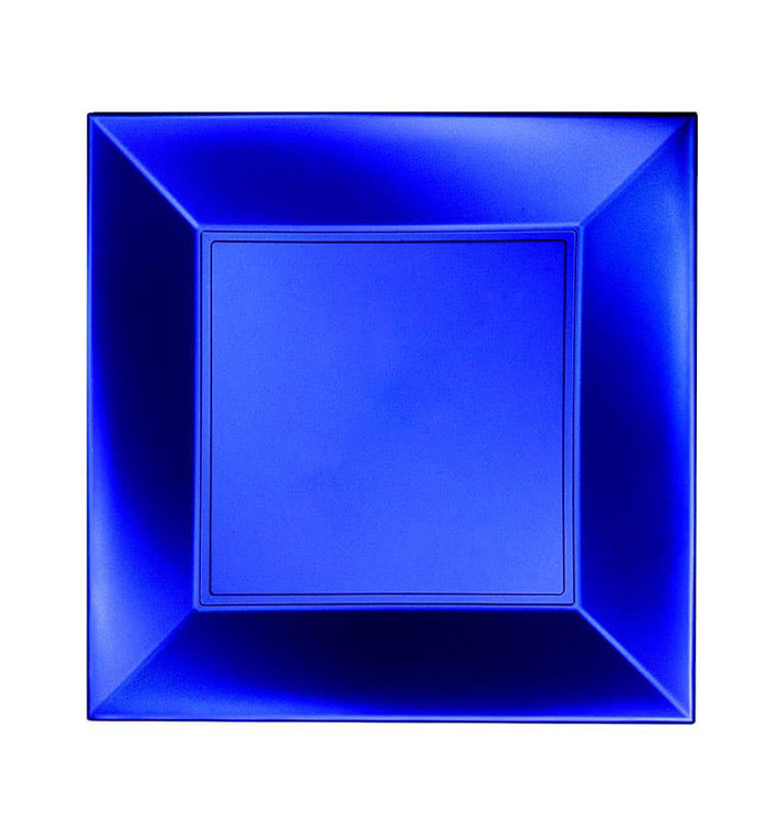 Plastikteller Flach Blau Nice Pearl PP 180mm (25 Stück) Plastikteller Flach Blau Nice Pearl PP 180mm (25 Stück)