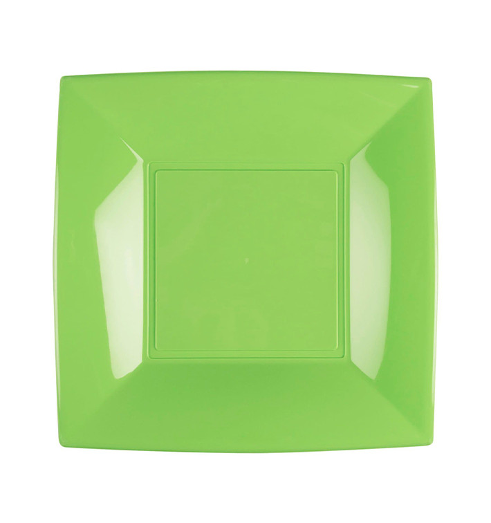 Plastikteller Flach Grasgrün Nice PP 230mm (25 Stück) Plastikteller Flach Grasgrün Nice PP 230mm (25 Stück)