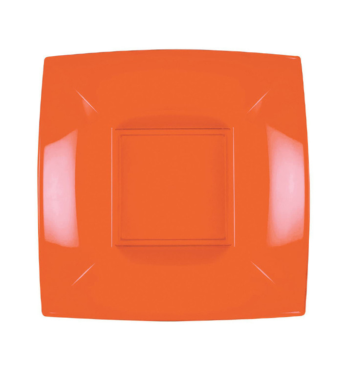 Plastikteller Tiefe Orange Nice PP 180mm (300 Stück) Plastikteller Tiefe Orange Nice PP 180mm (300 Stück)