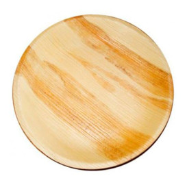 Palmblatt Teller Rund Ø12,5x2cm (25 Stück)