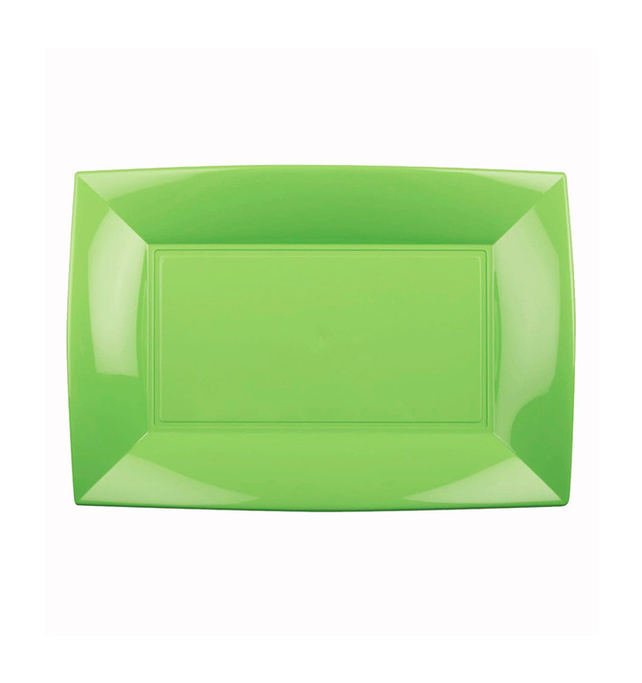 Plastiktablett Grasgrün Nice PP 280x190mm (240 Stück) Plastiktablett Grasgrün Nice PP 280x190mm (240 Stück)
