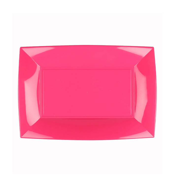 Plastiktablett Fuchsia Nice PP 280x190mm (12 Stück) Plastiktablett Fuchsia Nice PP 280x190mm (12 Stück)
