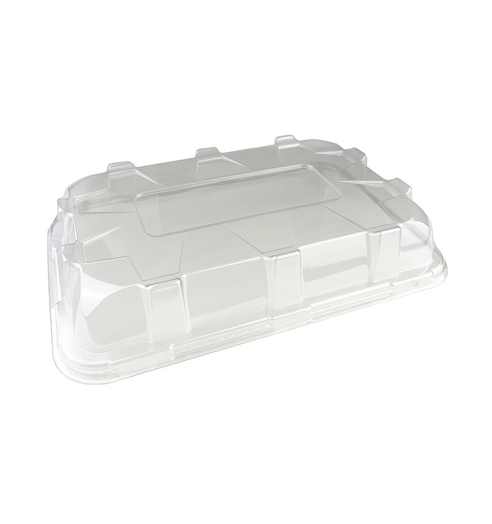 Plastikdeckel Transparent rechteckig 55x37x8cm (5 Stück) Plastikdeckel Transparent rechteckig 55x37x8cm (5 Stück)