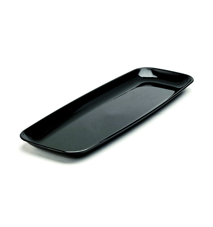 Plastikplatte rechteckig extra hart schwarz (25 Stück) Plastikplatte rechteckig extra hart schwarz (25 Stück)