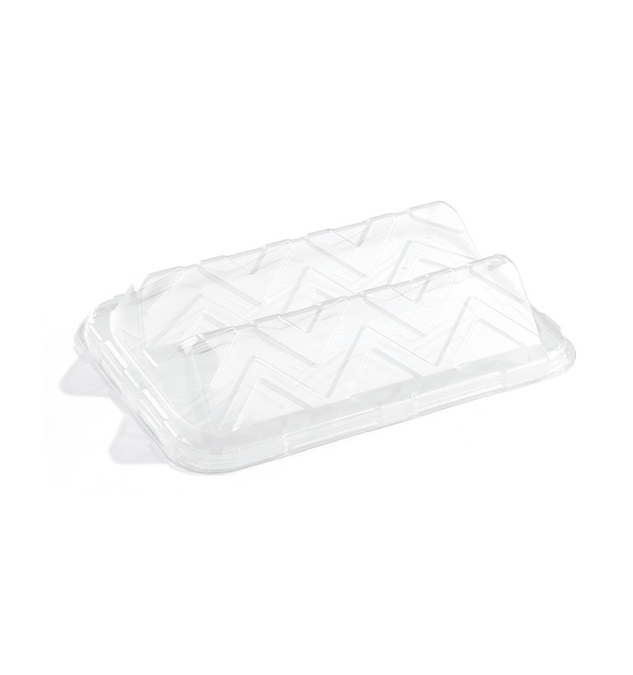 Plastikdeckel Transparent rechteckig 35x24x8cm (5 Stück) Plastikdeckel Transparent rechteckig 35x24x8cm (5 Stück)
