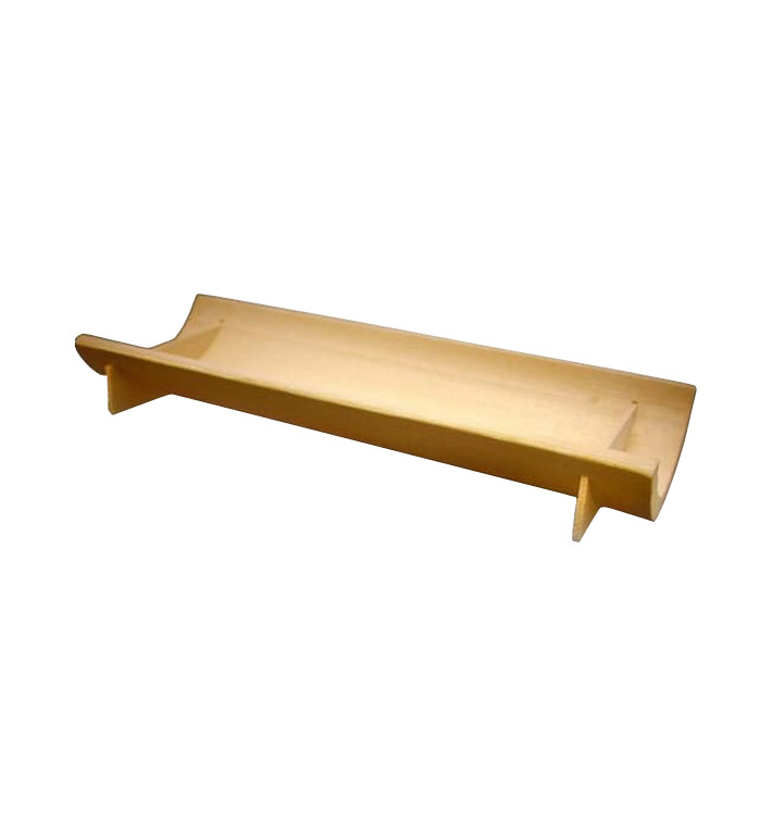 Tablett aus Bambus 15x5,5cm (20 Stück) Tablett aus Bambus 15x5,5cm (20 Stück)