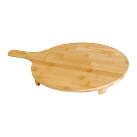 Bambusschale Rund mit Griff Ø35x2,5cm (1 Stück)