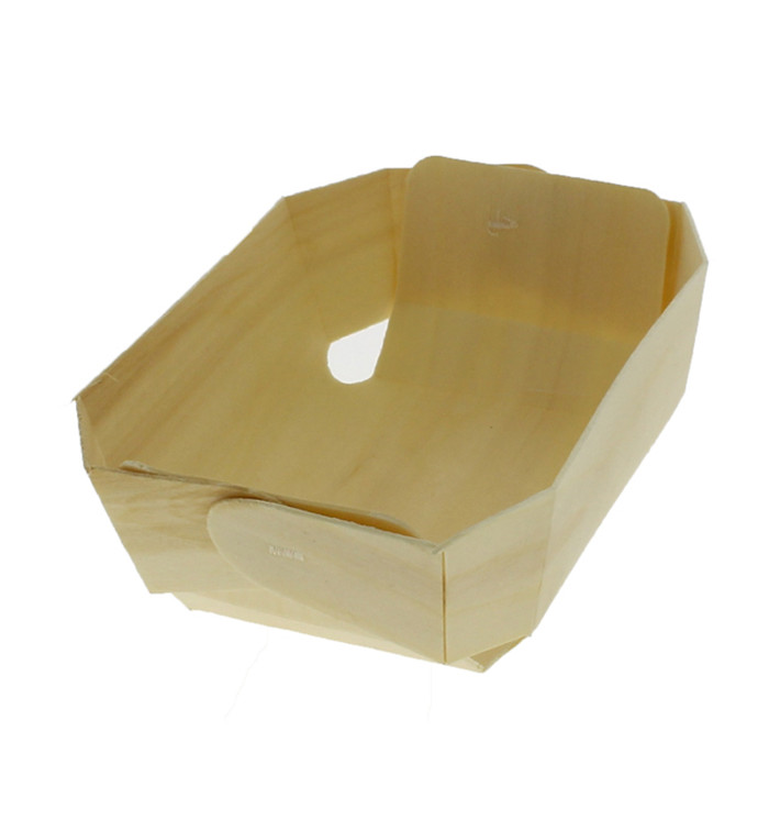 Holz Backform 18,0x10,5x5,0cm (400 Stück) Holz Backform 18,0x10,5x5,0cm (400 Stück)