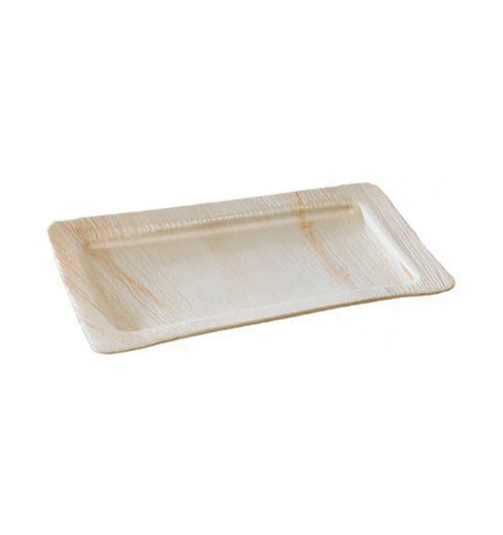 Palmblatttablett Rechteckig 28x18x1,5cm (10 Stück) Palmblatttablett Rechteckig 28x18x1,5cm (10 Stück)