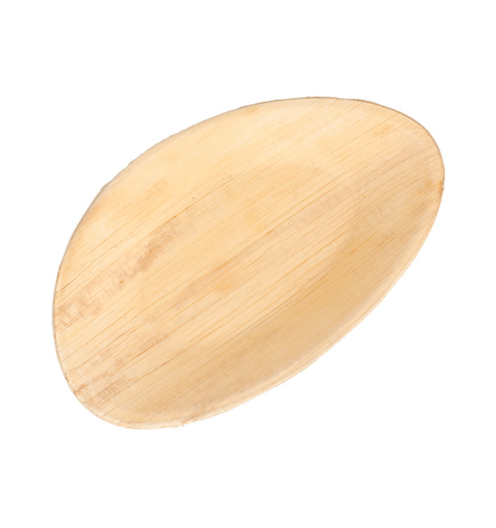 Palmblatttablett Oval 26x16x2,5cm (25 Stück) Palmblatttablett Oval 26x16x2,5cm (25 Stück)