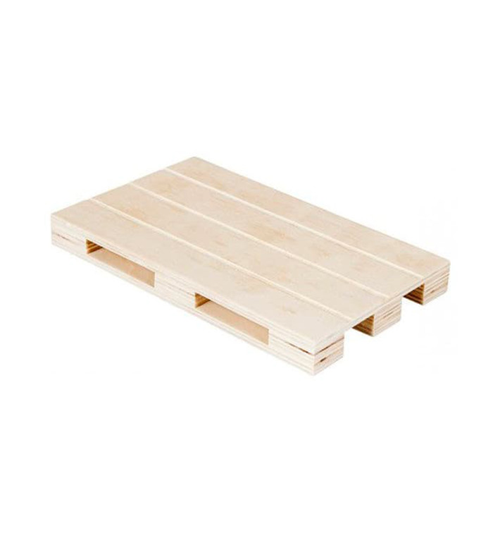 Holztablett Mini Paletten aus Holz 30x20x2cm (1 Stück) Holztablett Mini Paletten aus Holz 30x20x2cm (1 Stück)