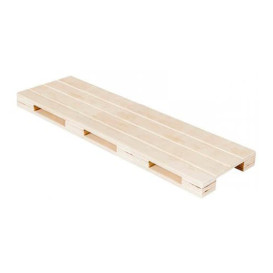 Holztablett Mini Paletten aus Holz 40x15x2cm (1 Stück)