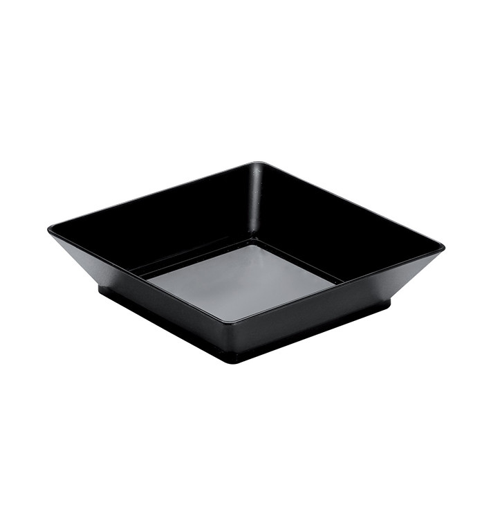 Plastikteller Häppchen "Small" Schwarz 45ml (750 Stück) Plastikteller Häppchen "Small" Schwarz 45ml (750 Stück)
