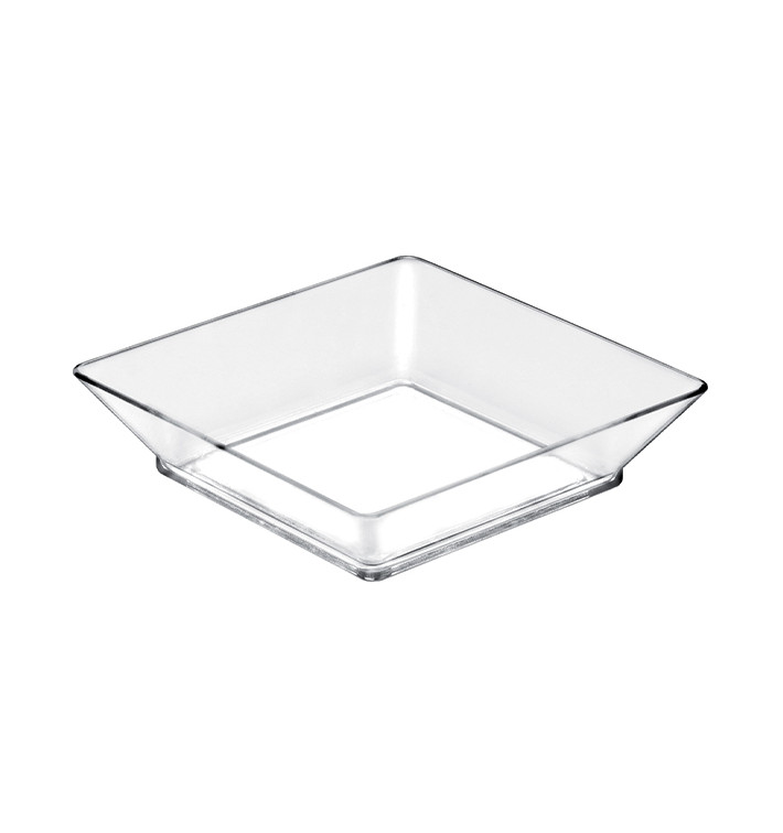 Plastikteller Häppchen "Small" Transparent 45ml (25 Stück) Plastikteller Häppchen "Small" Transparent 45ml (25 Stück)