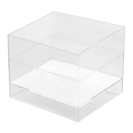 Plastikschüssel "Cube" Transparent 60 ml (15 Stück)