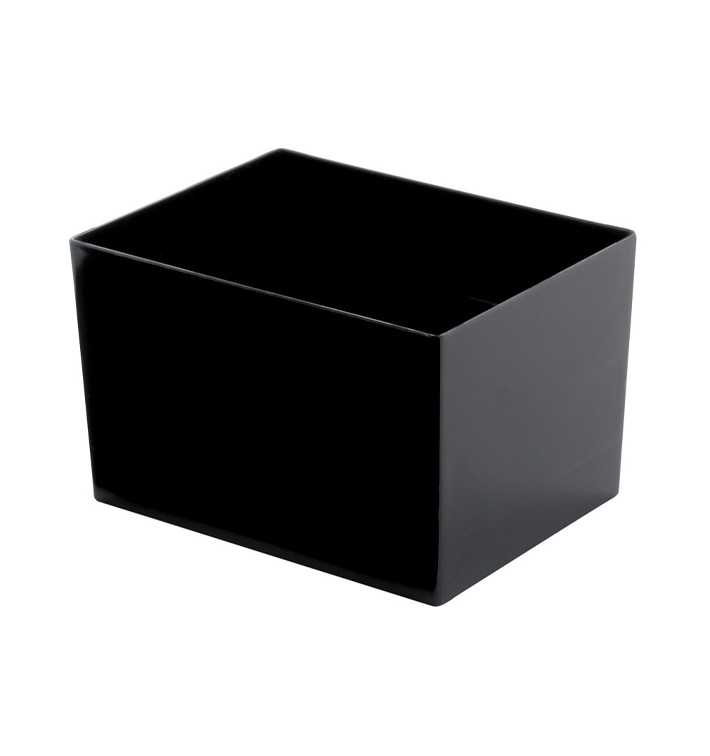 Plastikschüssel für Desserts Schwarz 60 ml (15 Stück) Plastikschüssel für Desserts Schwarz 60 ml (15 Stück)
