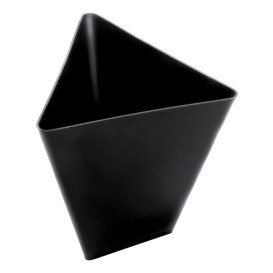 Plastikschüssel "Triangle" Schwarz 70 ml (500 Stück)