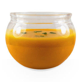 Fingerfood-Becher Rund Transparent 80ml (12 Stück)