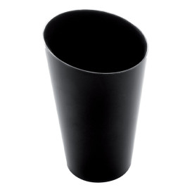 Fingerfood Becher "Conico Alto" Schwarz 70 ml (25 Stück)