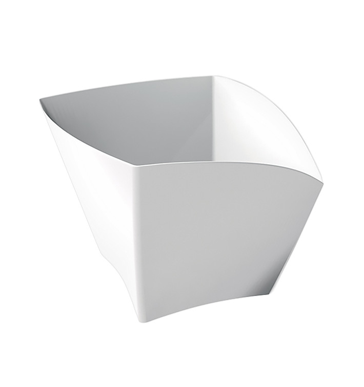 Fingerfood-Becher "Curve" PS weiß 90 ml (500 Stück) Fingerfood-Becher "Curve" PS weiß 90 ml (500 Stück)