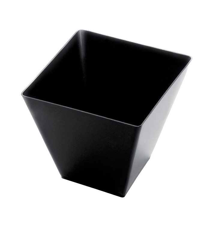 Fingerfood-Becher "Rombo" Schwarz 95 ml (25 Stück) Fingerfood-Becher "Rombo" Schwarz 95 ml (25 Stück)