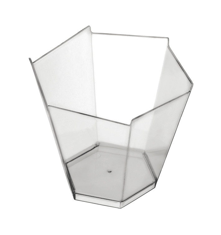 Fingerfood-Becher "Gardenia" Transparent 100 ml (25 Stück) Fingerfood-Becher "Gardenia" Transparent 100 ml (25 Stück)