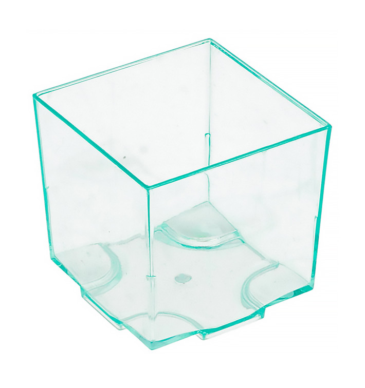 Dessertbecher "Water Green" 4,2x4,2x4,2cm (20 Stück) Dessertbecher "Water Green" 4,2x4,2x4,2cm (20 Stück)
