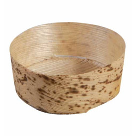 Servierschälchen aus Holz 6x2,5cm (100 Stück)