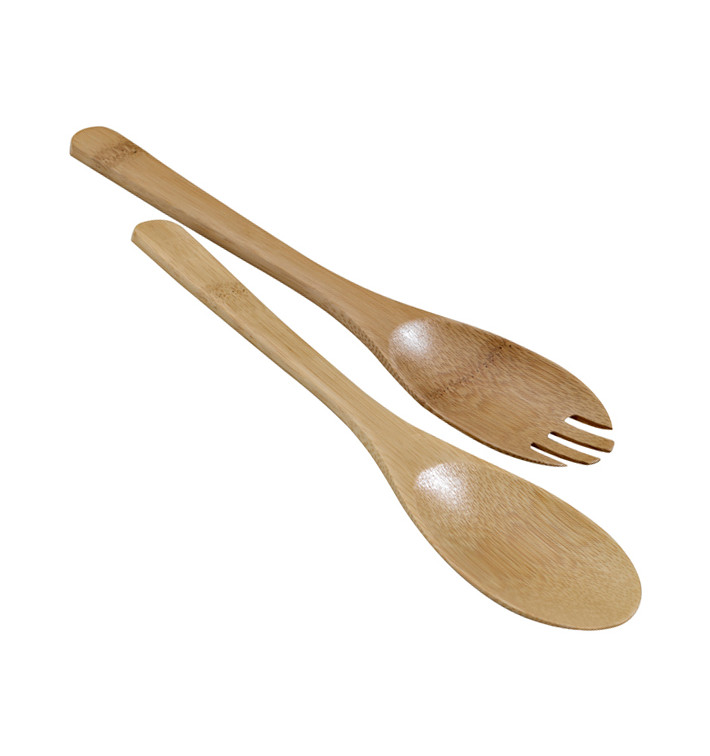 Salatbesteck aus Bambus 25cm (50 Stück) Salatbesteck aus Bambus 25cm (50 Stück)