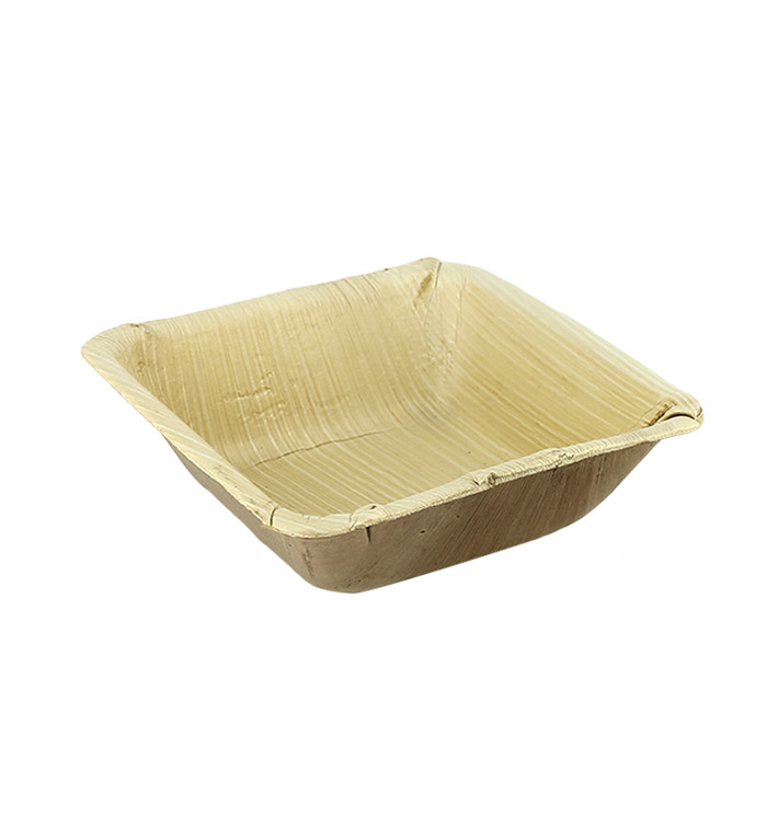 Palmblattschale Quadratisch 12x12x3cm(100 Stück) Palmblattschale Quadratisch 12x12x3cm(100 Stück)