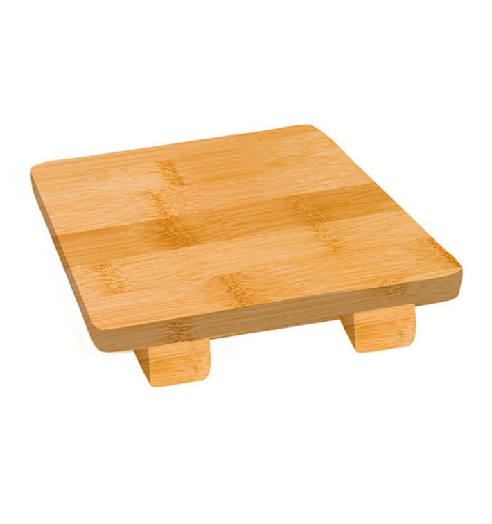 Bambusschale 15x15x2,5cm (1 Stück) Bambusschale 15x15x2,5cm (1 Stück)