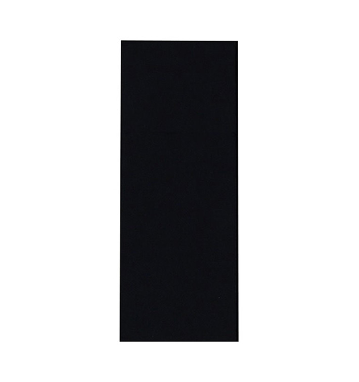 Bestecktaschen Schwarz 32x40cm 2-lagig (1200 Stück) Bestecktaschen Schwarz 32x40cm 2-lagig (1200 Stück)