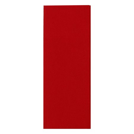 Bestecktaschen Rot 32x40cm (30 Stück)