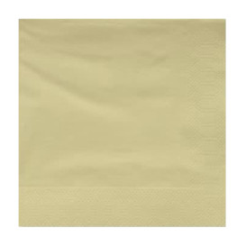 Papierservietten Creme 2L 20x20cm (100 Stück)