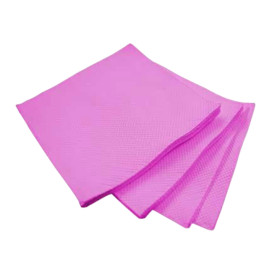 Papierservietten "Cocktail" Fuchsie 20x20cm (2400 Stück)
