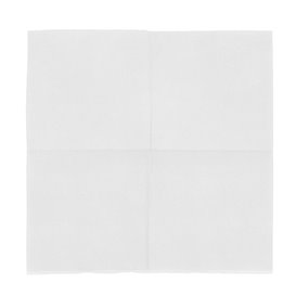 Papierservietten "Cocktail" weiß 25x25cm (100 Stück)