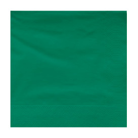 Papierservietten Grün 2L 25x25cm (100 Stück)