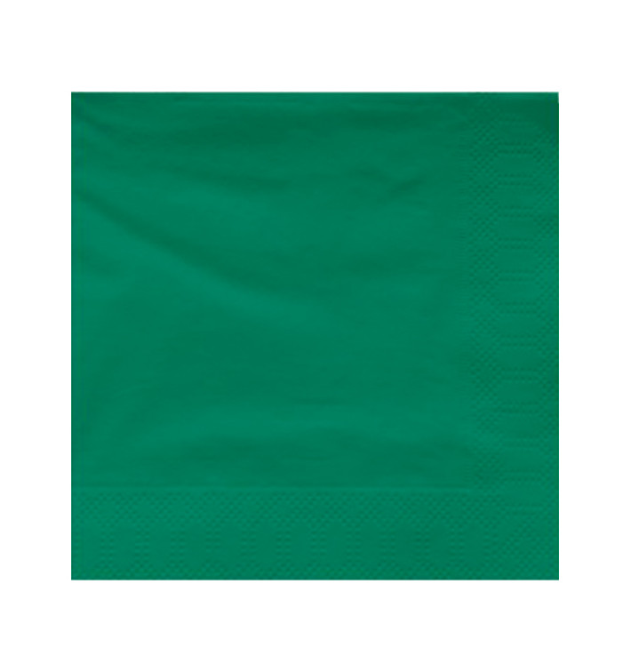Papierservietten Grün 2L 25x25cm (3400 Stück) Papierservietten Grün 2L 25x25cm (3400 Stück)