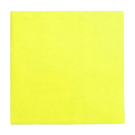 Papierservietten "Cocktail" Gelb 25x25cm (50 Stück)