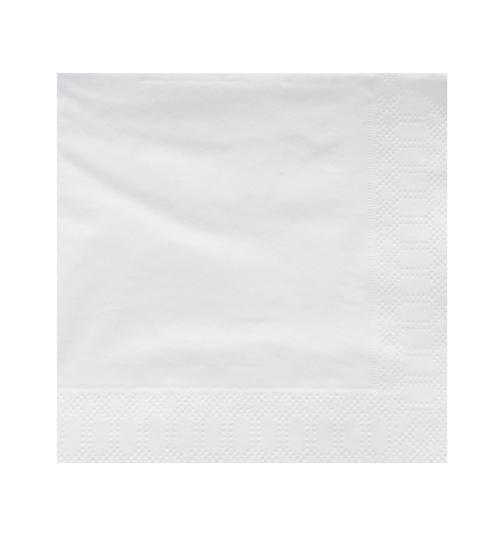 Papierservietten weiß 2L 25x25cm (200 Stück) Papierservietten weiß 2L 25x25cm (200 Stück)