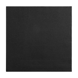 Papierservietten "Cocktail" schwarz 25x25cm (50 Stück)