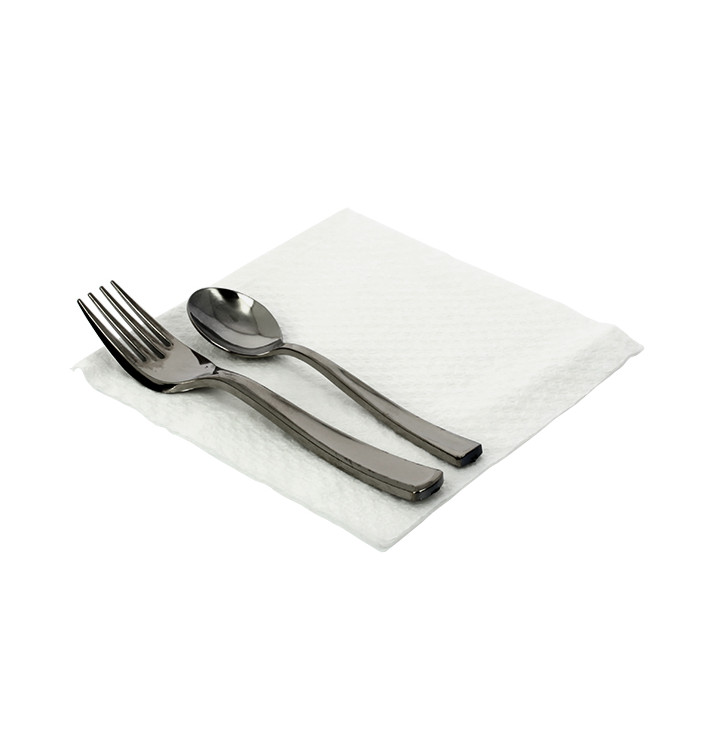 Papierservietten weiß 30x30cm 1-lagig (100 Stück) Papierservietten weiß 30x30cm 1-lagig (100 Stück)