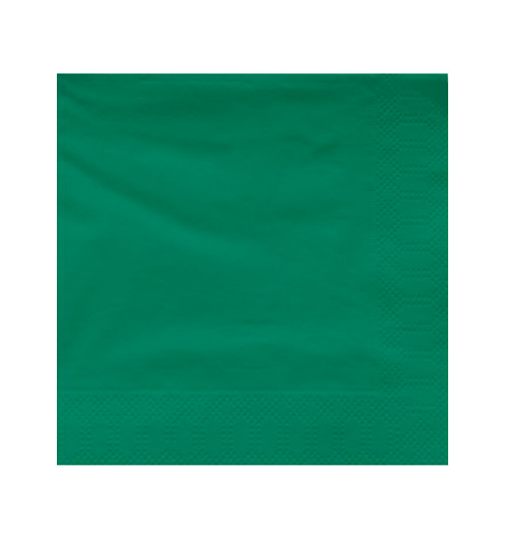 Papierservietten Grün 2L 30x30cm (4500 Stück) Papierservietten Grün 2L 30x30cm (4500 Stück)