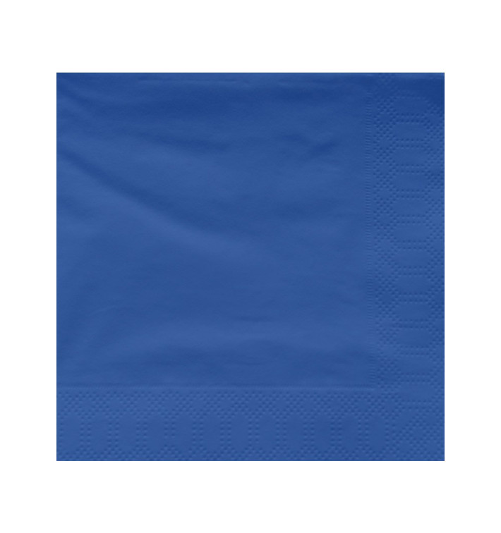 Papierservietten Blau 2L 30x30cm (100 Stück) Papierservietten Blau 2L 30x30cm (100 Stück)