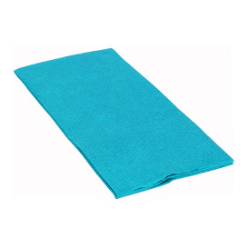 Papierservietten Turkis 40x40cm 1/8 2-lagig (1800 Stück)